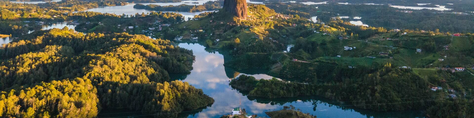 La piedra (the rock) guatapé Medellin Colombia