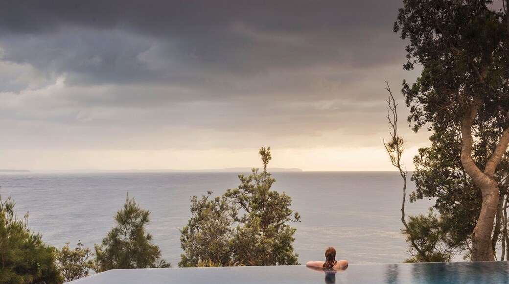 Bannisters Mollymook is a beautiful property in Mollymook, about three hours south of Sydney. Have a massage in the fabulous day spa, cocktails at their new sister property Pavilion and dinner at Rick Steins restaurant. And don't forget to enjoy the beach. :)