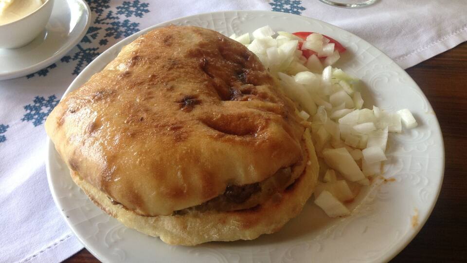 Sofra is an excellent Bosnian restaurant in Zagreb. I highly recommend the Čevapi (grilled mincemeat served with bread).
