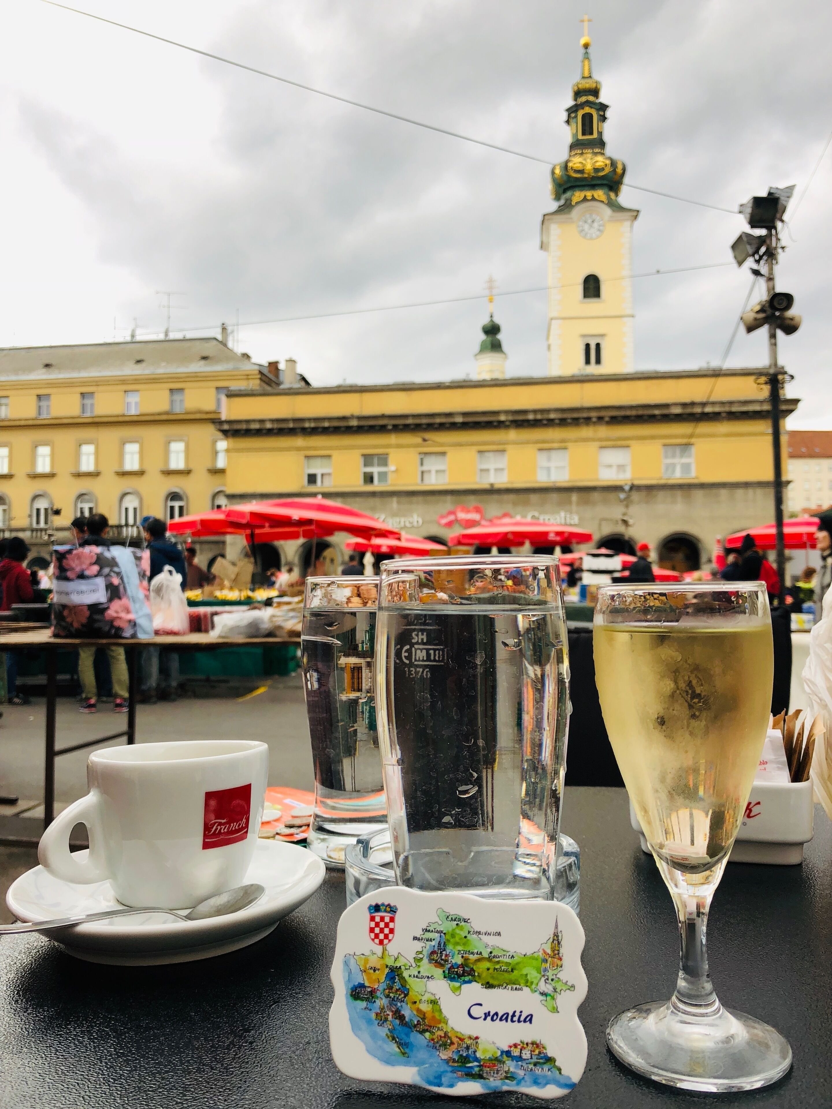 Chilling out in the market 