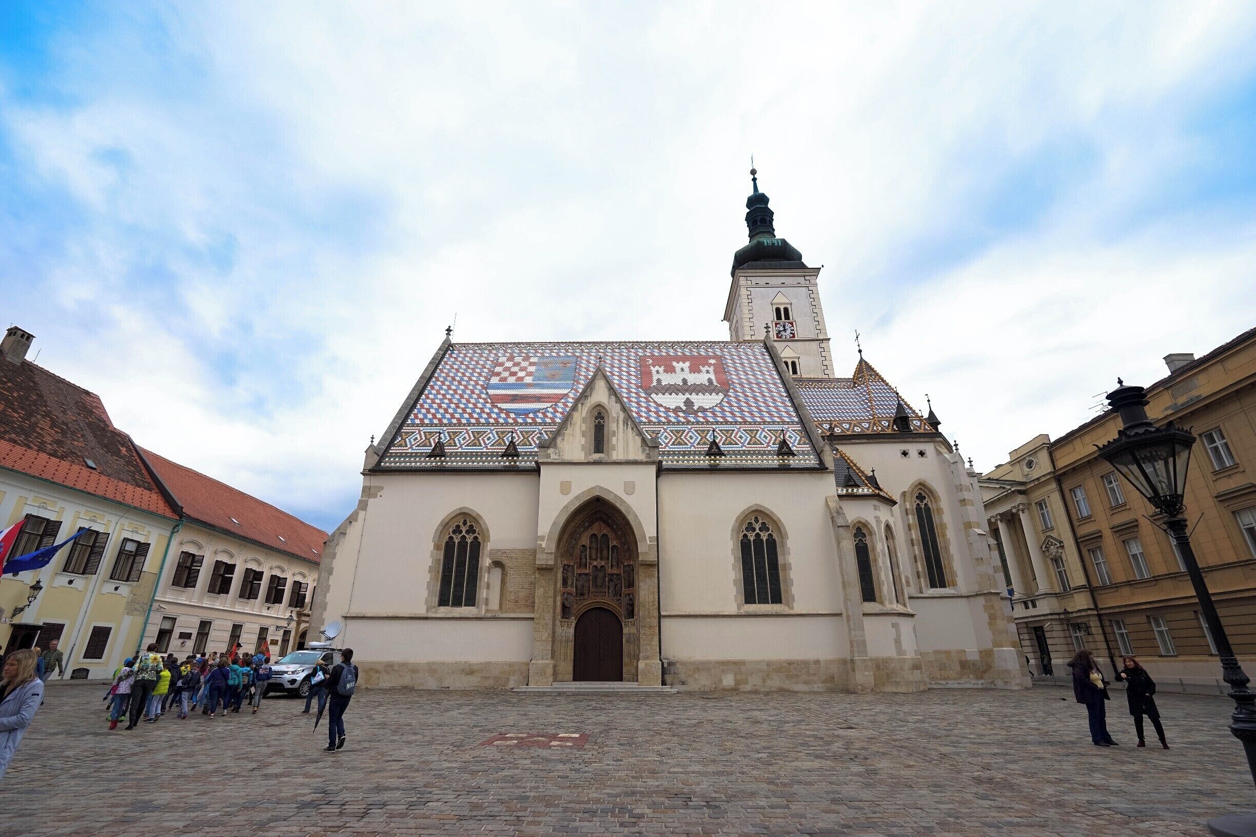 The well-known St. Mark's Church. Something not to be missed in Zagreb. #Zagreb #Croatia