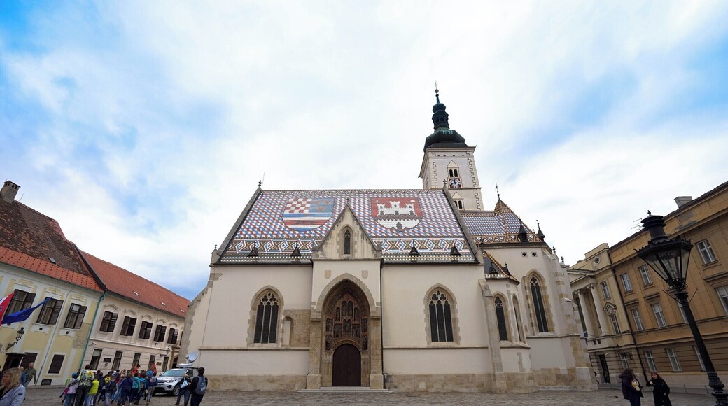 The well-known St. Mark's Church. Something not to be missed in Zagreb. #Zagreb #Croatia