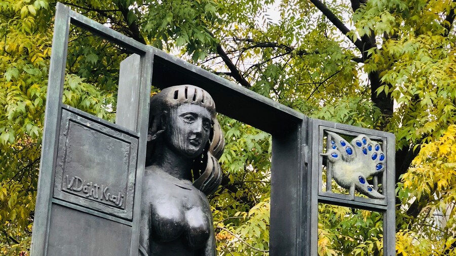 The prostitute statue in Zagreb