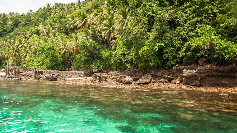 Island hopping destination in Samal, Island Grden City of Samal, Davao del Norte, Philippines