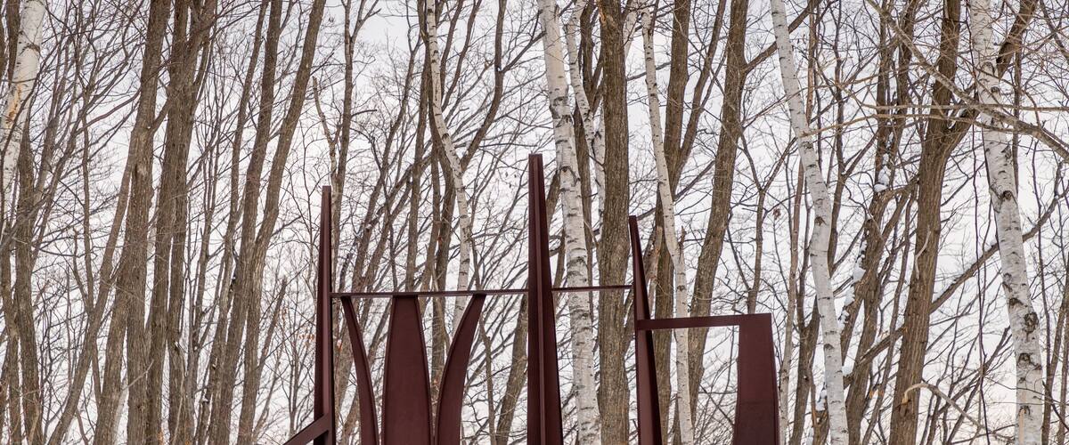 Sapporo Art Park which includes snow and outdoor art