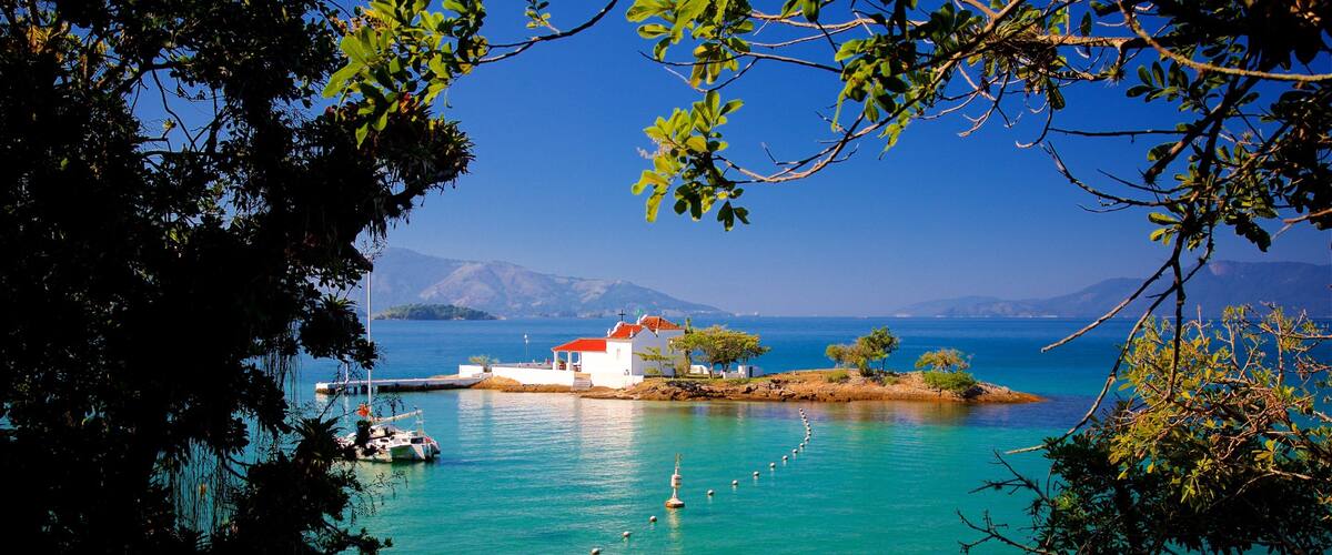 Senhor do Bonfim Church featuring general coastal views, island images and tropical scenes