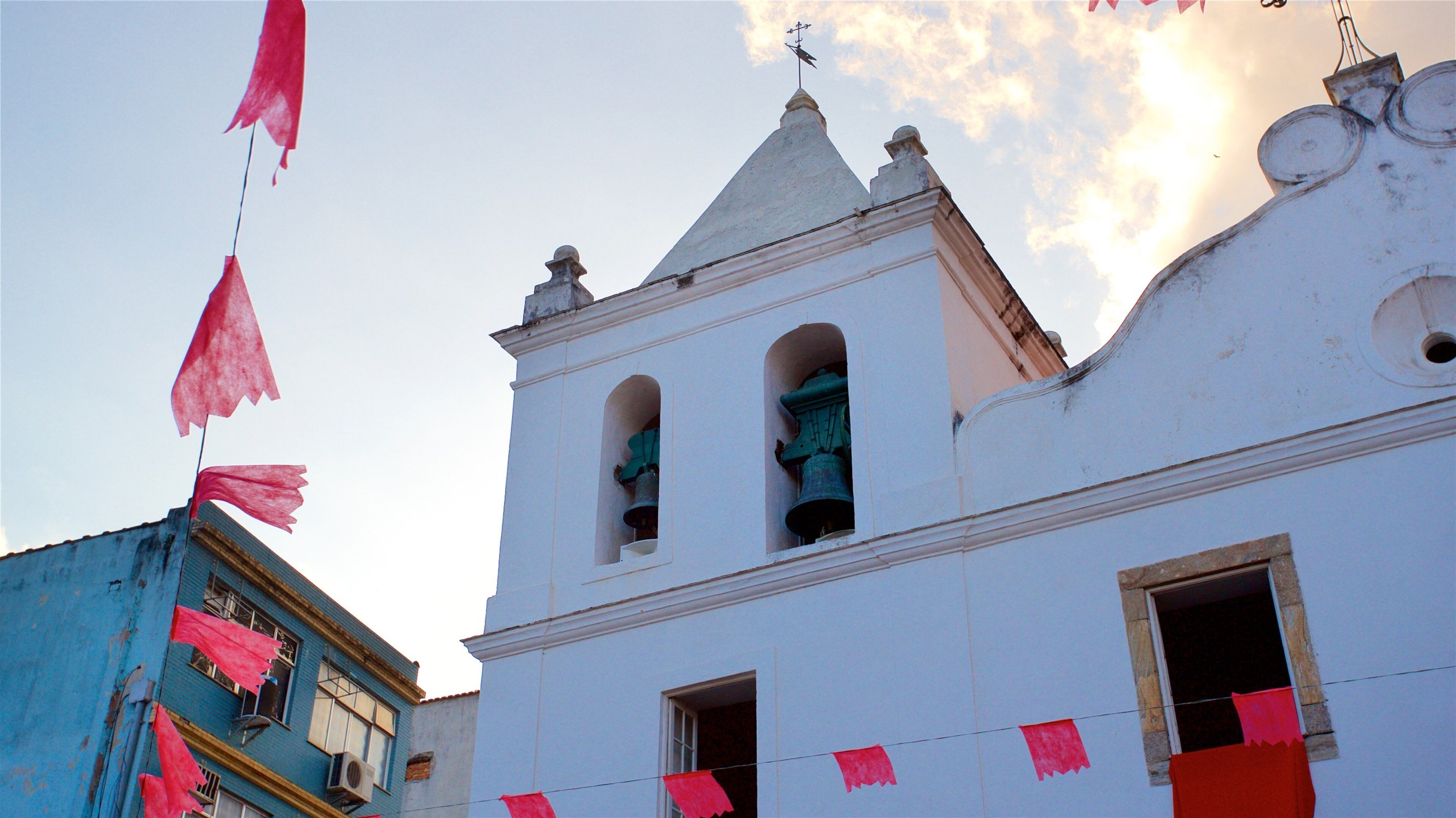 Nossa Senhora da Conceicao Church featuring a church or cathedral and heritage elements