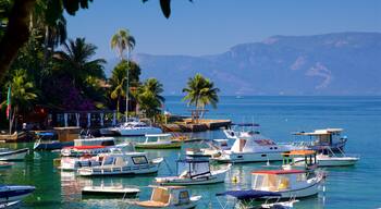 Bonfim Beach which includes a bay or harbor and tropical scenes