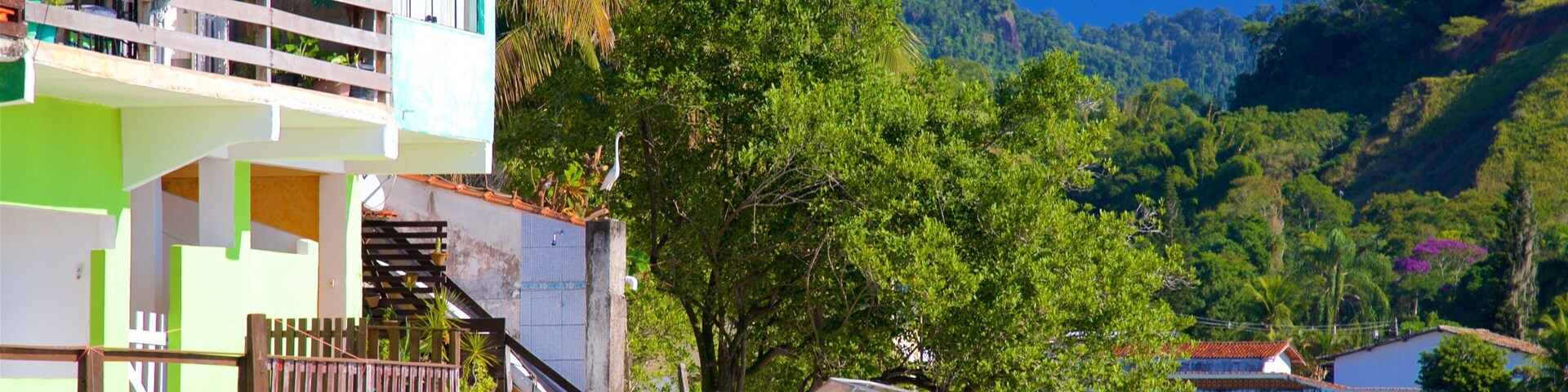 Enseada Beach featuring a bay or harbor