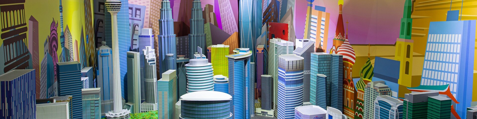 Kuala Lumpur City Gallery showing art and interior views