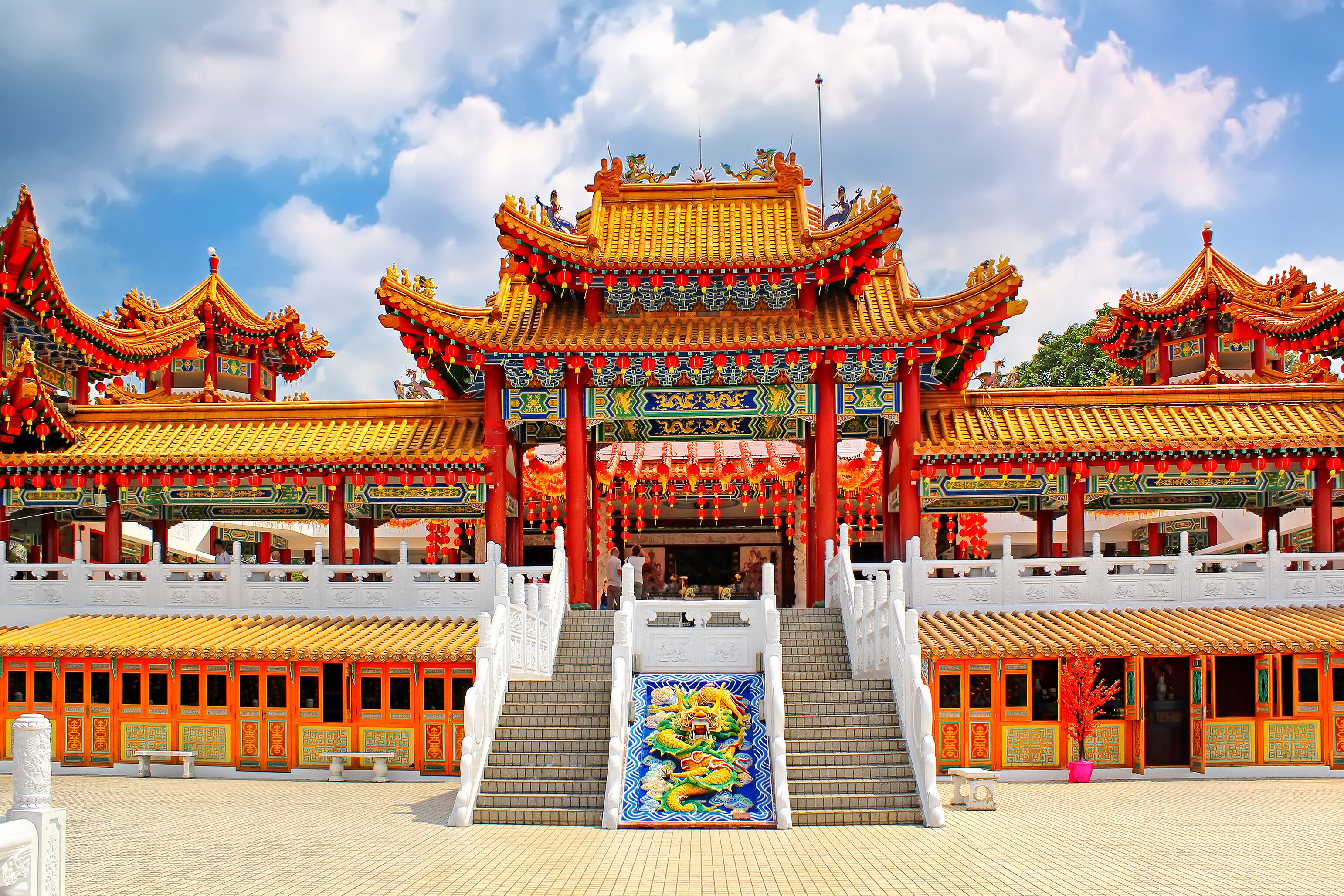 Thean Hou Temple in Kuala Lumpur Malaysia
