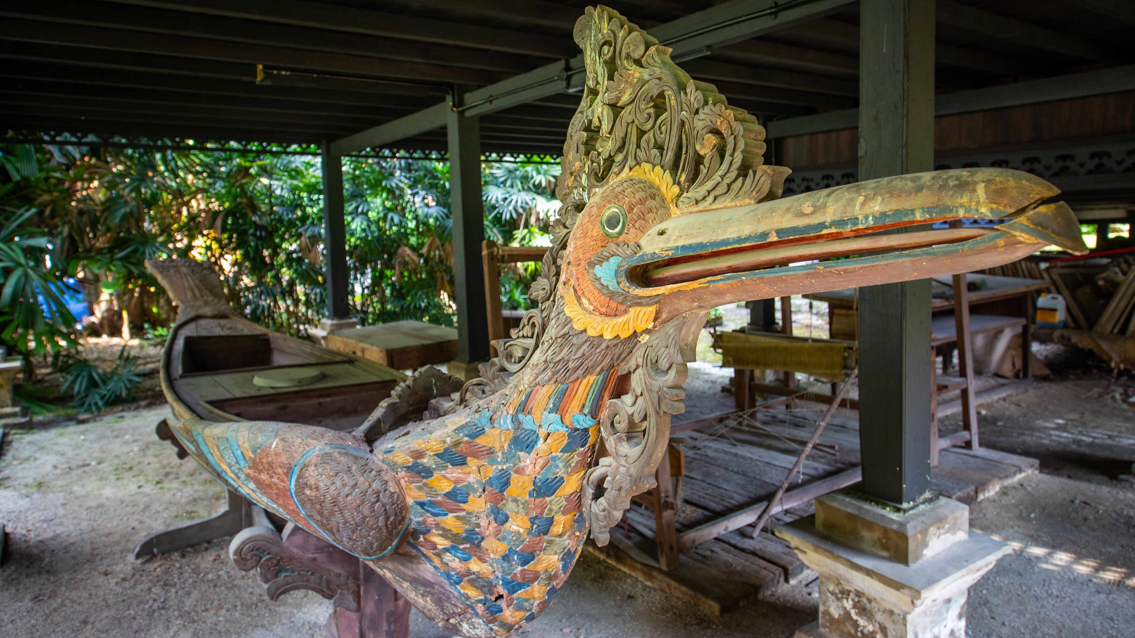 Rumah Penghulu Abu Seman which includes outdoor art