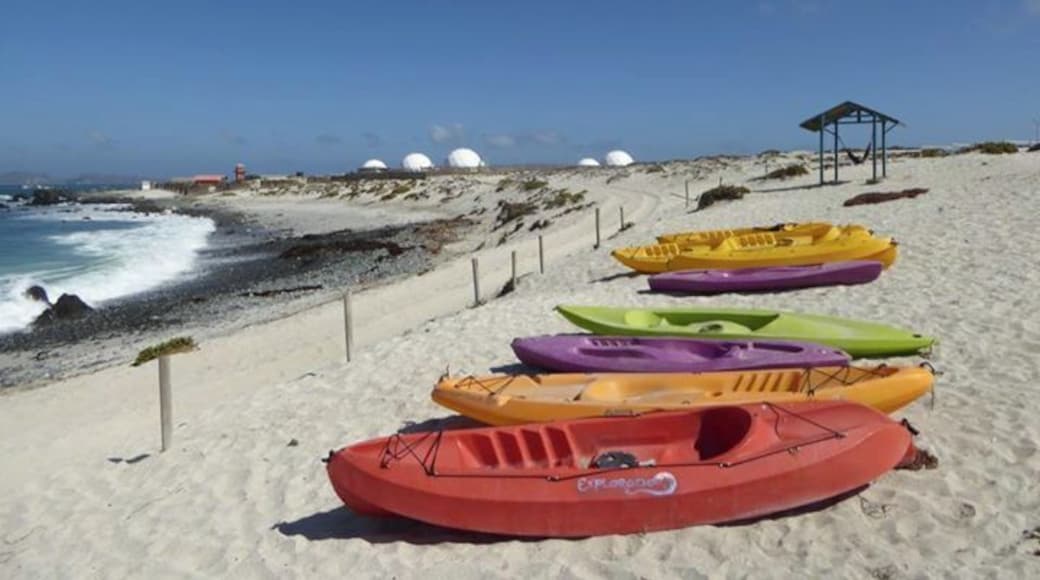 Remote gateway to Reserva Nacional Pinguino de Humboldt, Chile