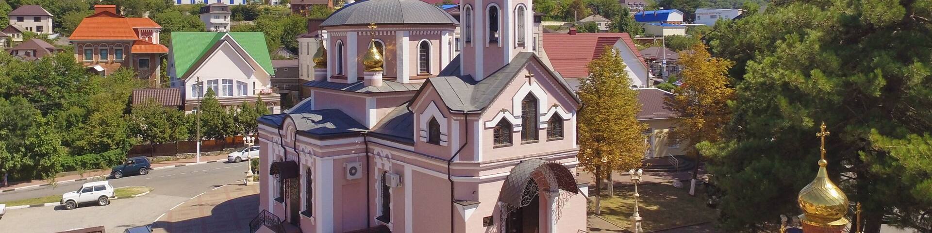 Svyato-Nikolsky Temple, the village of Arkhipo-Osipovka, Krasnodar Krai, Russia
