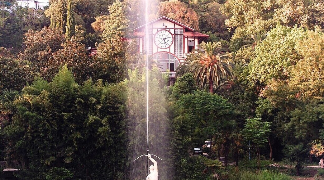 One of Gagra's symbols - the restaurant Gagripsh