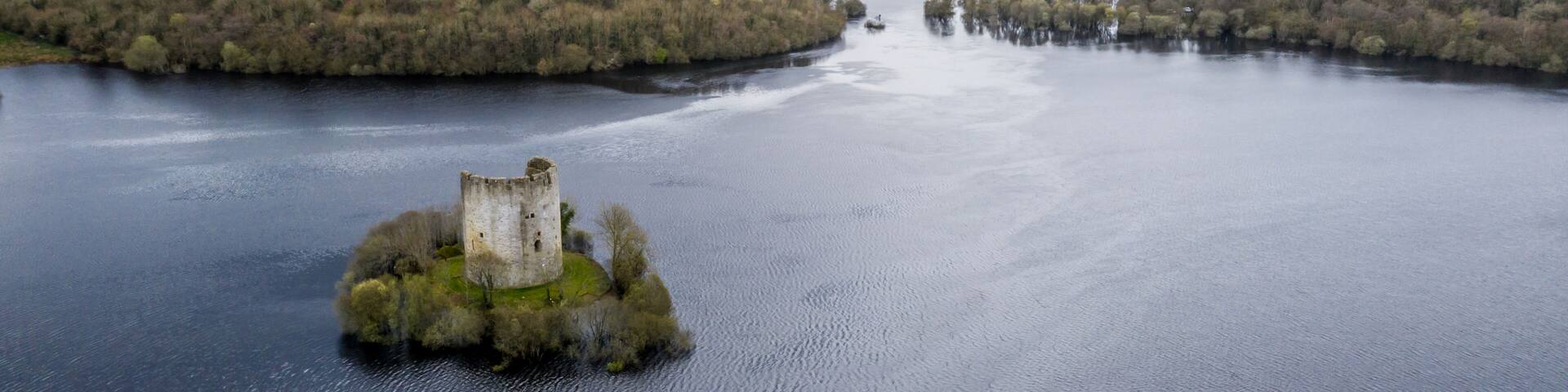 cloughoughter castle on lough oughter