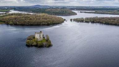 cloughoughter castle on lough oughter