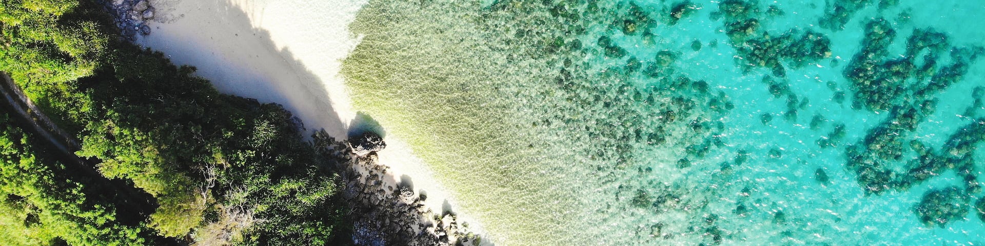 Beautiful coast line of Sesoko-jima island created by dji camera , Okinawa, Japan