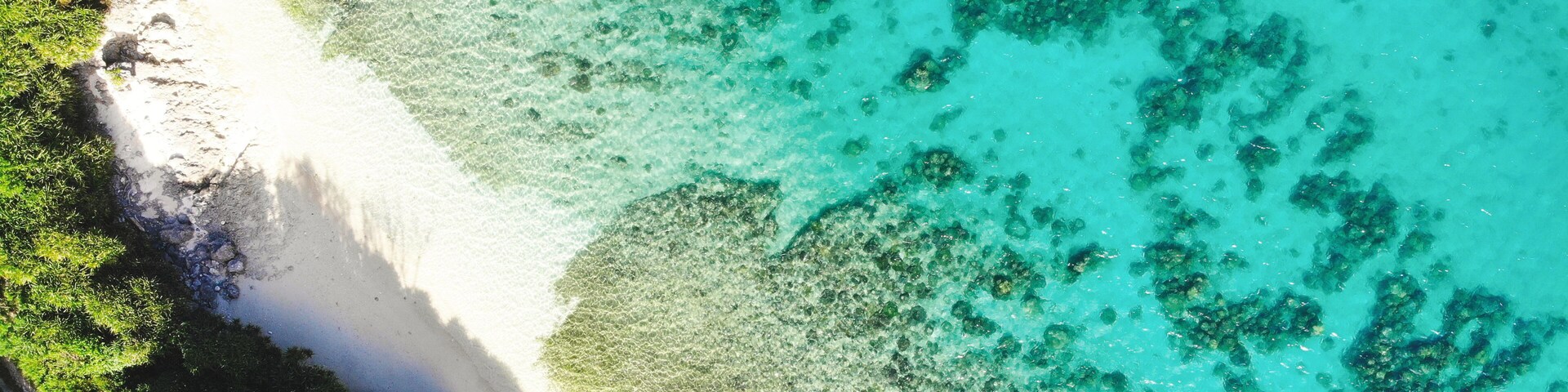 Beautiful coast line of Sesoko-jima island created by dji camera , Okinawa, Japan
