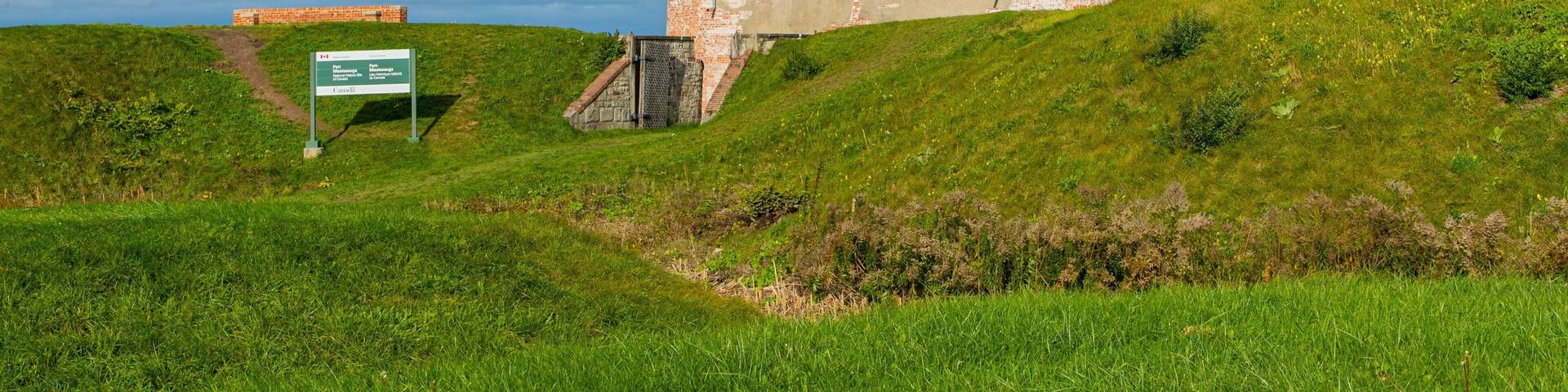 Fort Mississauga which includes heritage elements