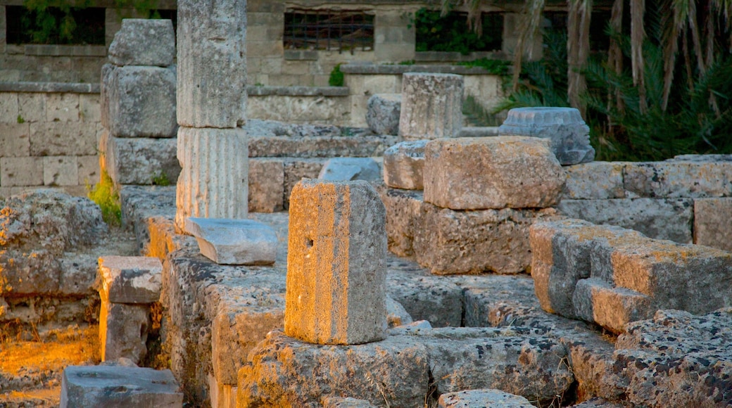 Temple of Aphrodite showing building ruins