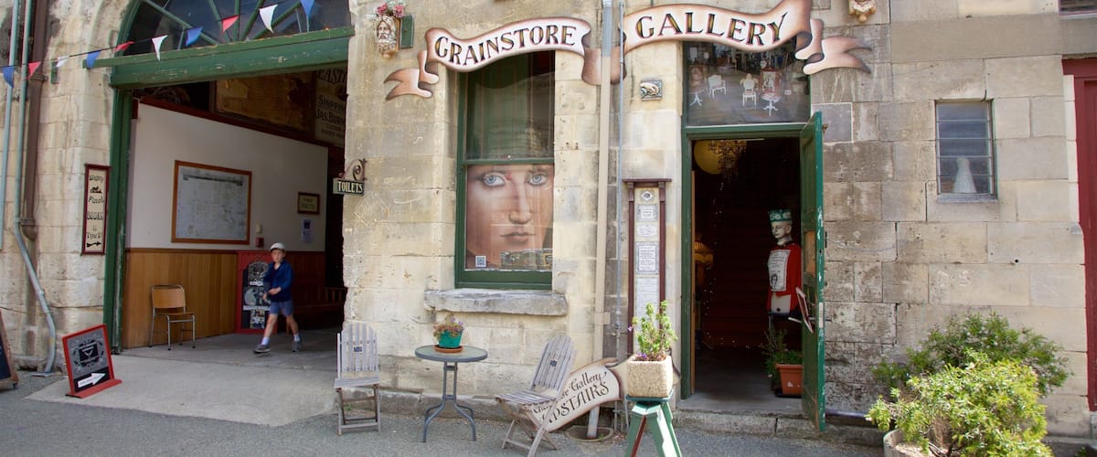 Grainstore Gallery showing heritage architecture