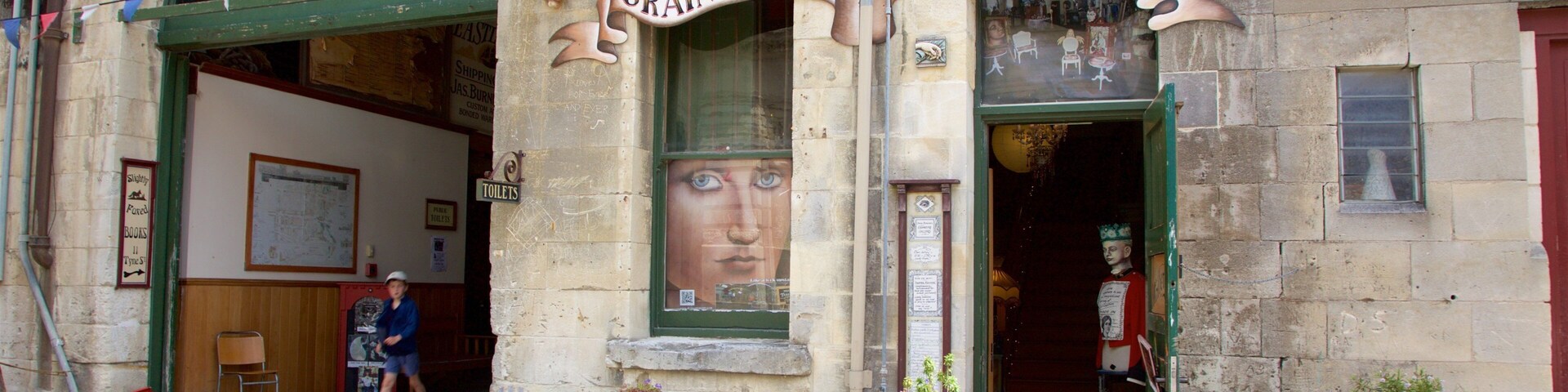 Grainstore Gallery showing heritage architecture