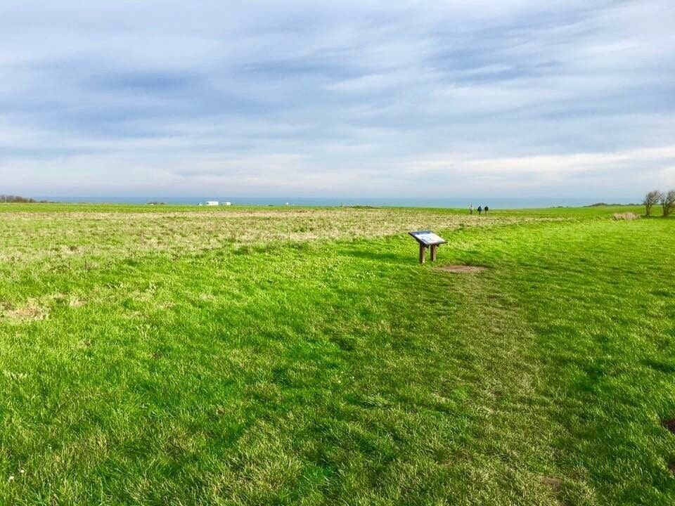 The British army landed here during the WWII