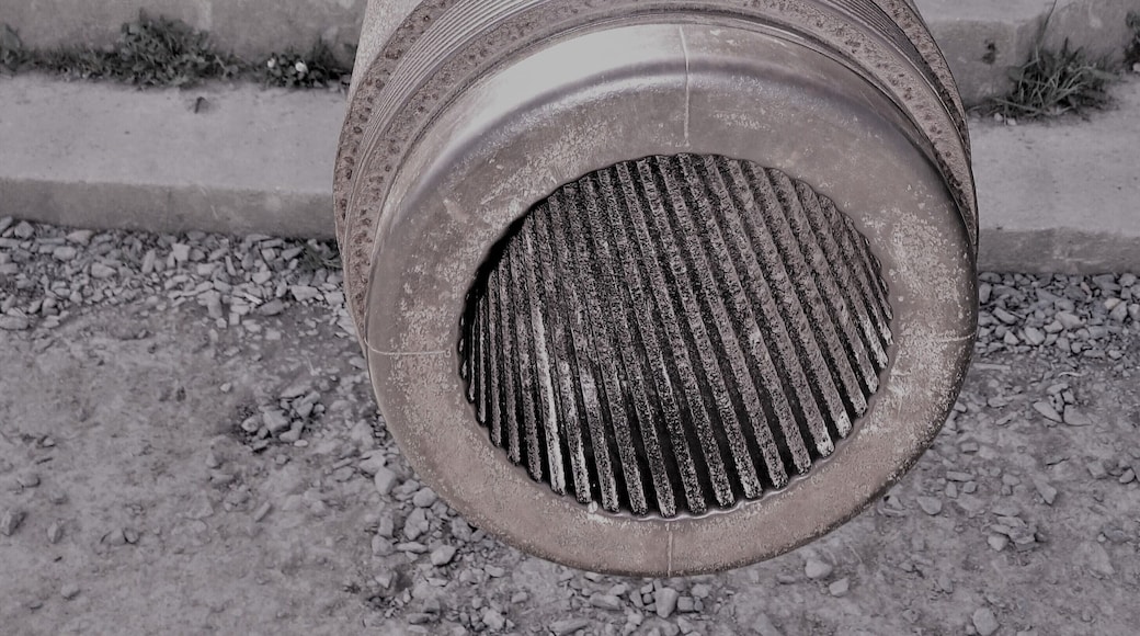 Normandy, traces of D-day.
June 6, 2019: 75th anniversary of D-day in Normandy.
The German Battery in Longues-sur-Mer is a well-preserved coastal defence battery with three of the four guns used on D-Day still in place. #D_day_Normandy