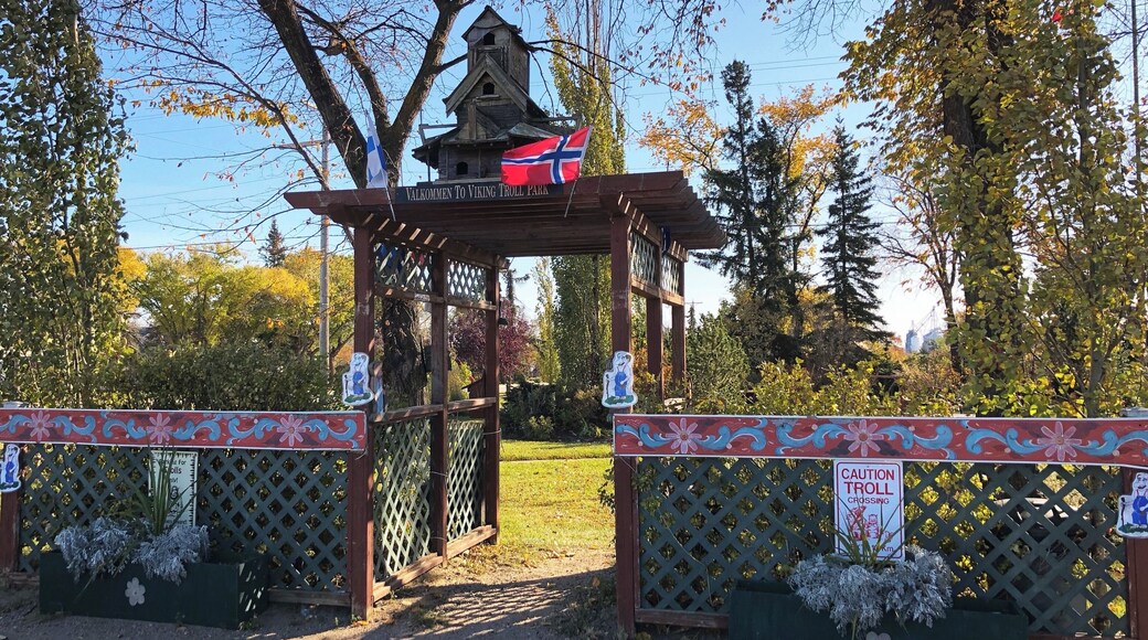 The Viking Troll Park. Viking was settled in 1909 by Scandinavian settlers; Sivert Hafso and Ole Sorenson from Norway. (October 2019)
#Local Secrets #MyBackyard