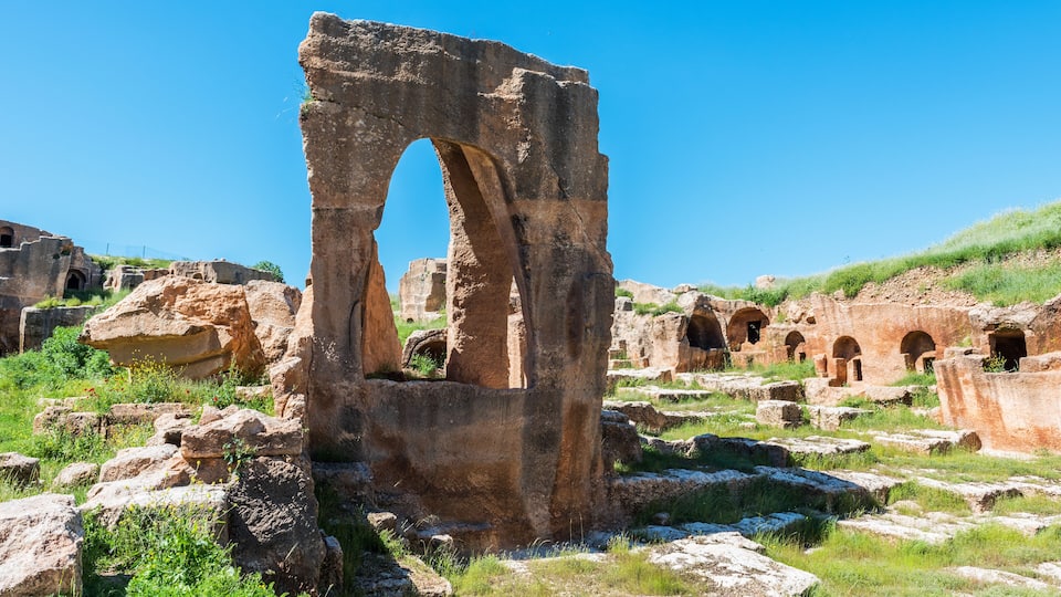 Dara Ancient City. Mesopotamia. Mardin, Turkey. Dara Ancient City, one of the most important settlements of Mesopotamia.
