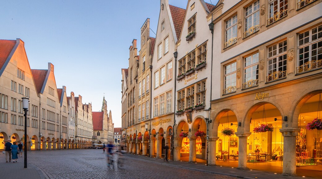 Prinzipalmarkt which includes a city