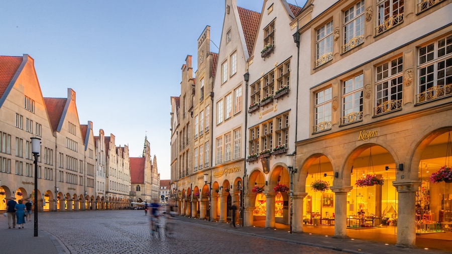 Prinzipalmarkt which includes a city