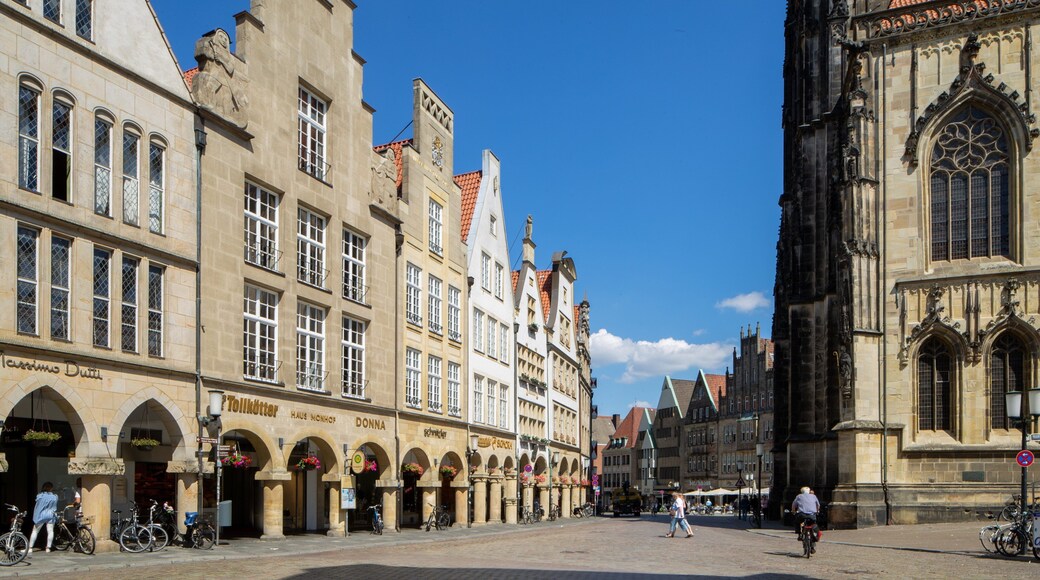 Prinzipalmarkt which includes a city