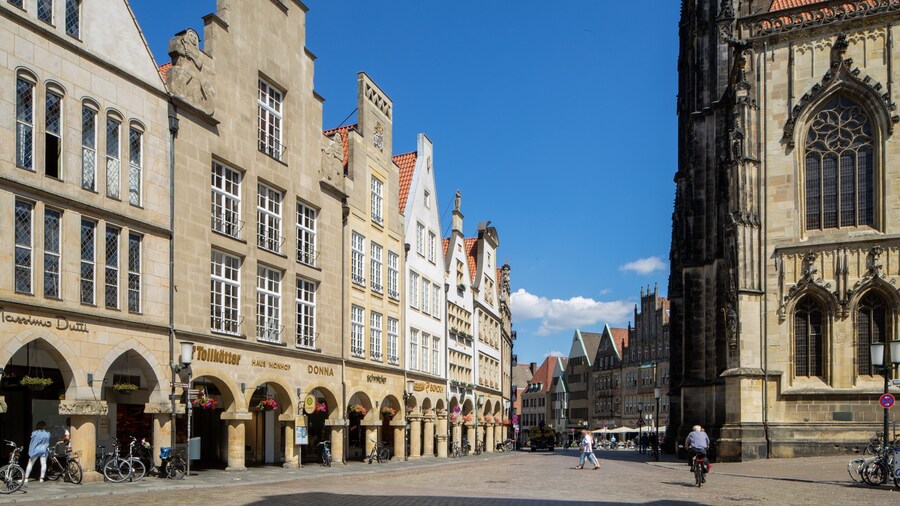 Prinzipalmarkt which includes a city