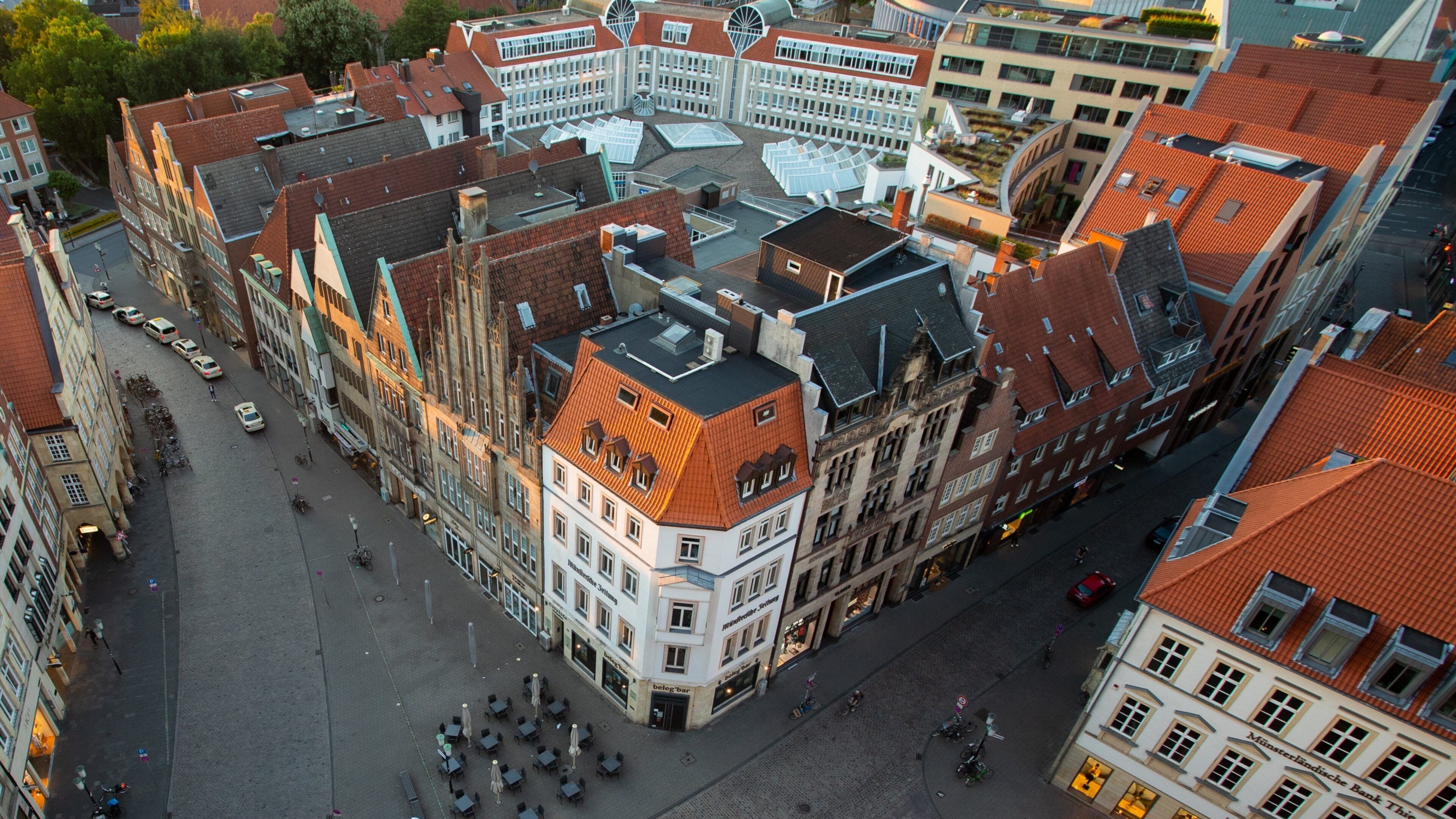 St. Lambert\'s Church featuring a city and landscape views