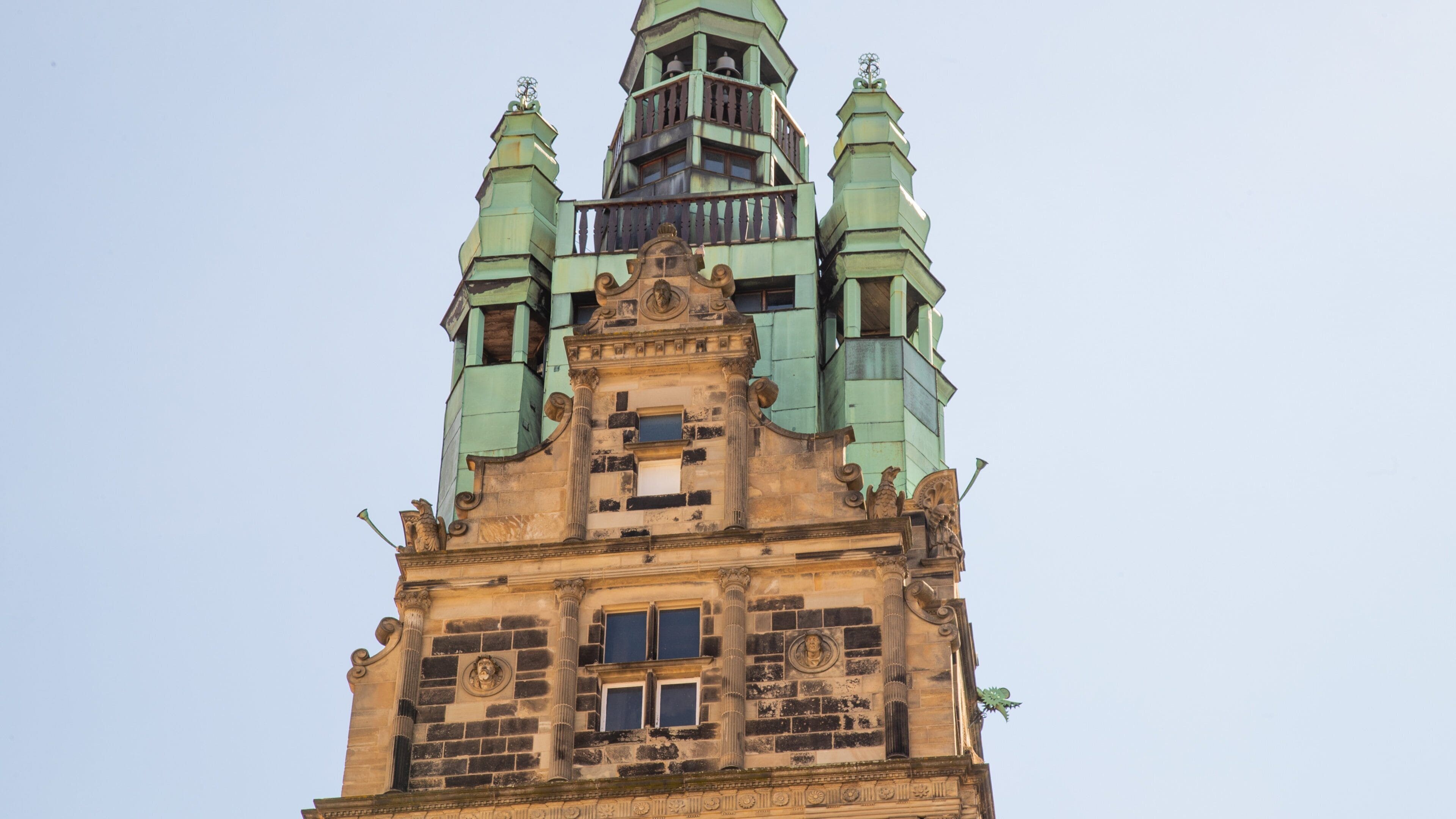 Townhouse Tower featuring heritage elements