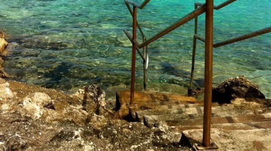 Gab gab beach. Stairs to paradise.