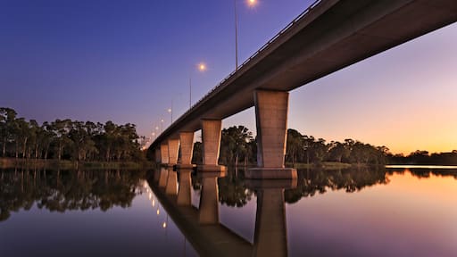VIC Mildura Murray Bridge Sunrise