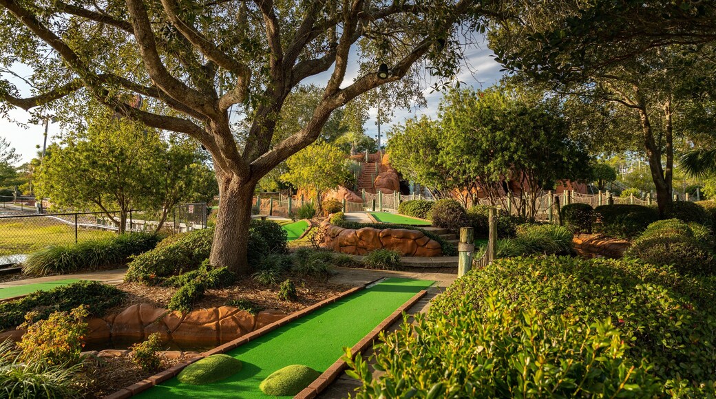 Adventure Island showing golf