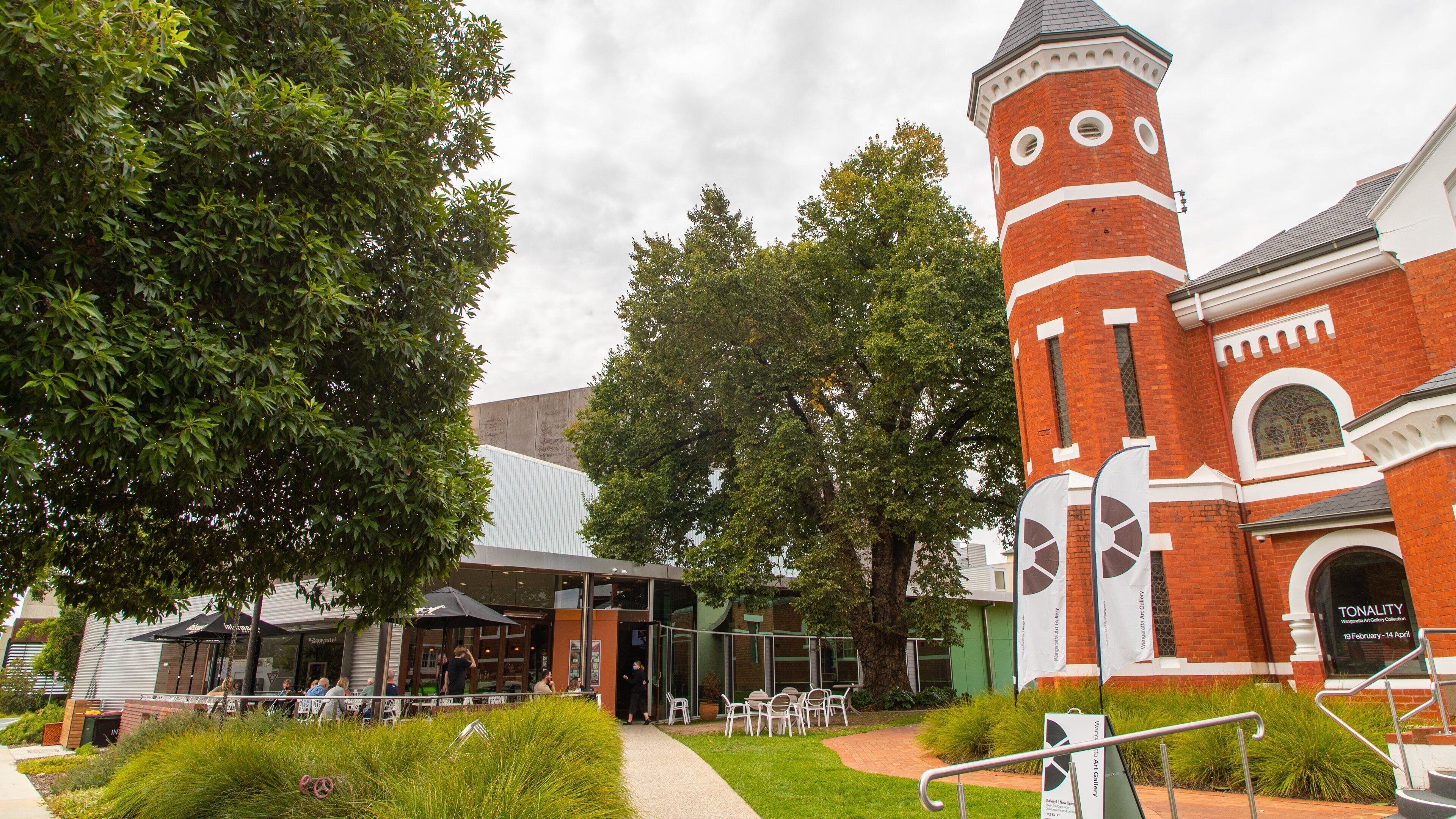 Wangaratta Performing Arts Centre which includes heritage elements