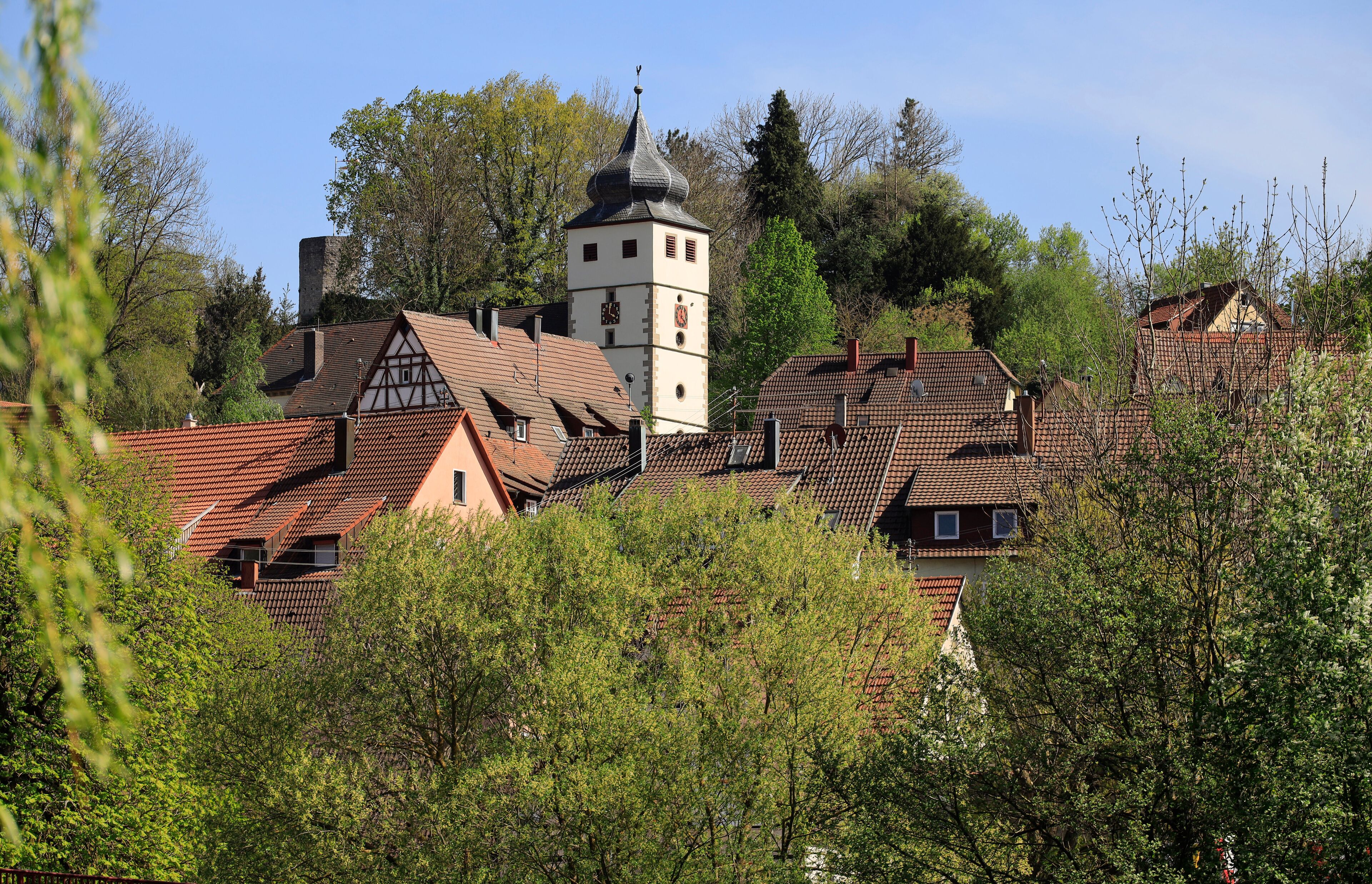City of Forchtenberg, Hohenlohe, Germany