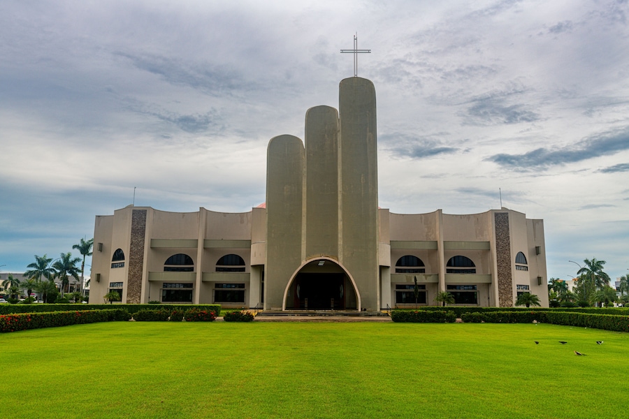 Cathedral Sagrado Coracao de Jesus, Sinop, Mato Grosso, Brazil