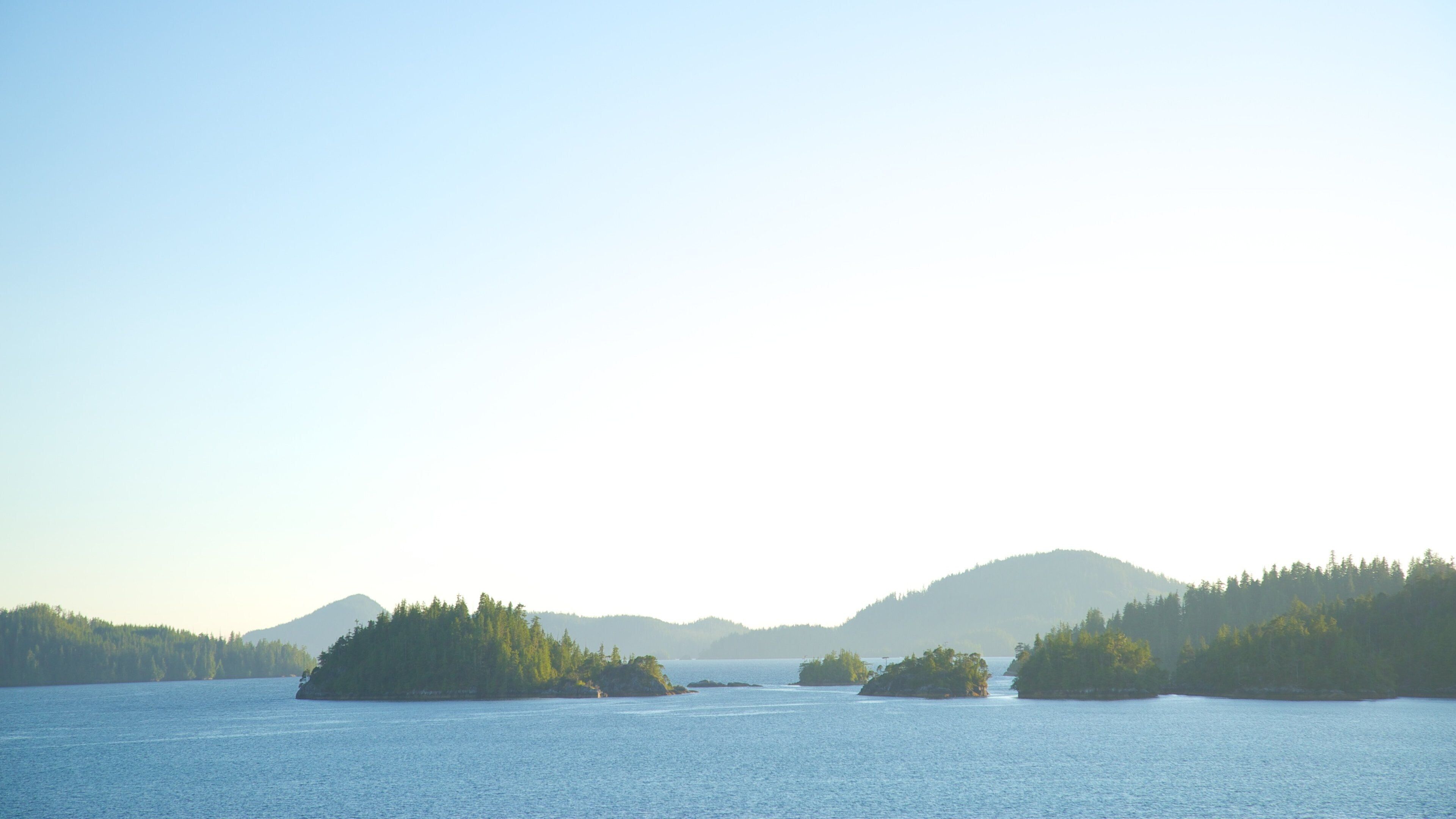 Clayquot Arm Provincial Park featuring island views and a lake or waterhole