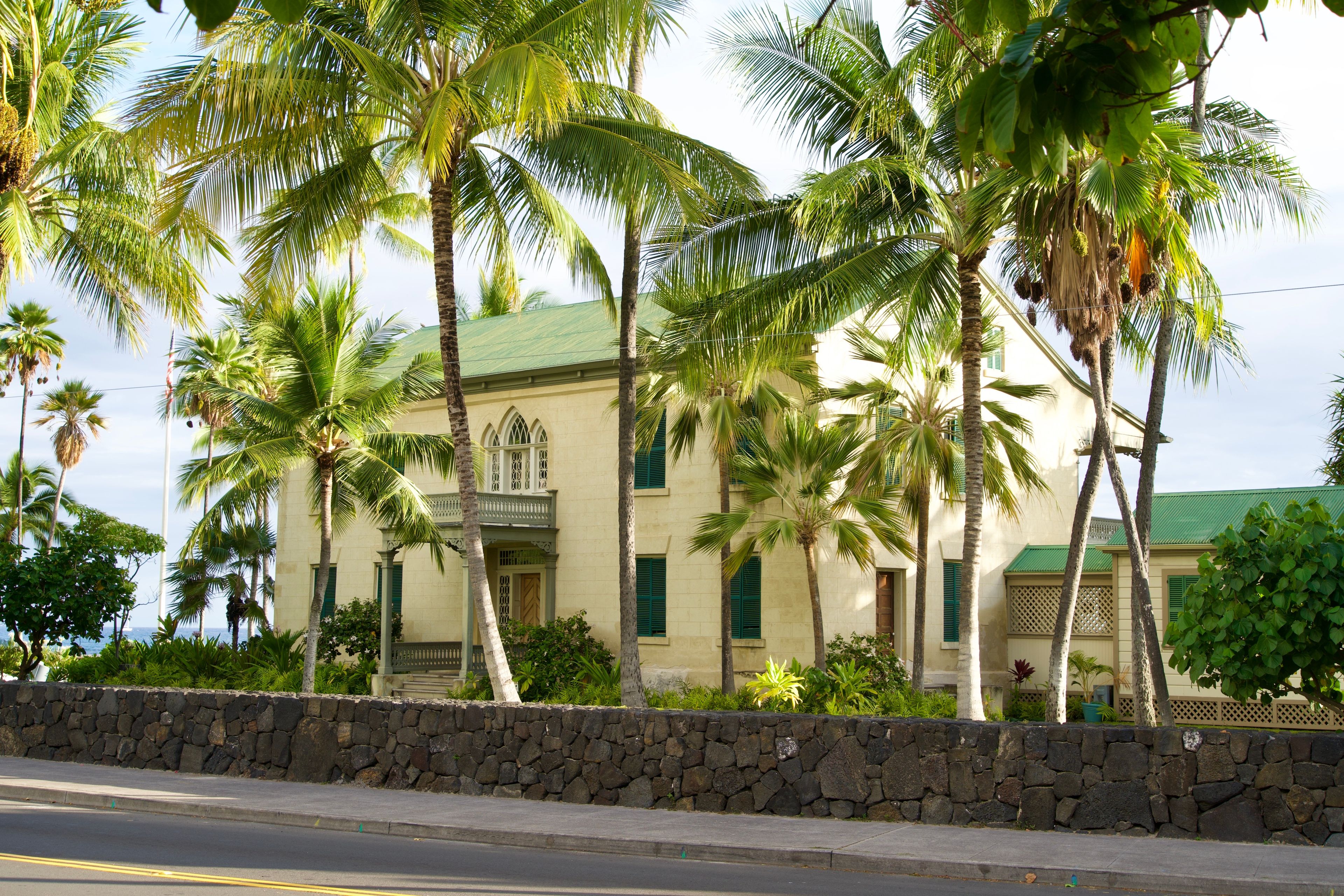 Hulihee Palace in Kailua-Kona, Hawaii Island
