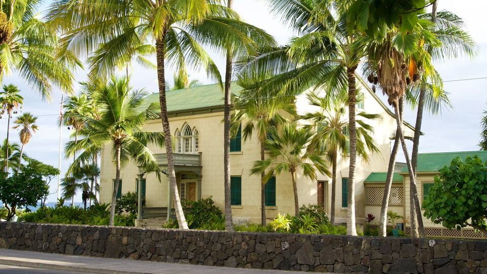 Hulihee Palace in Kailua-Kona, Hawaii Island