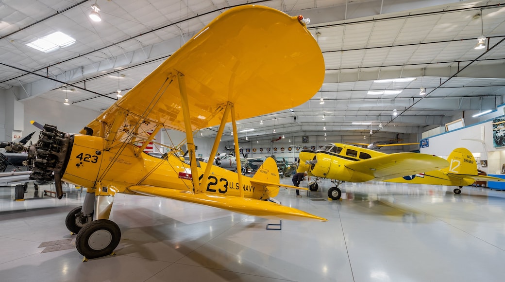 Arizona Commemorative Air Force Museum featuring interior views and aircraft