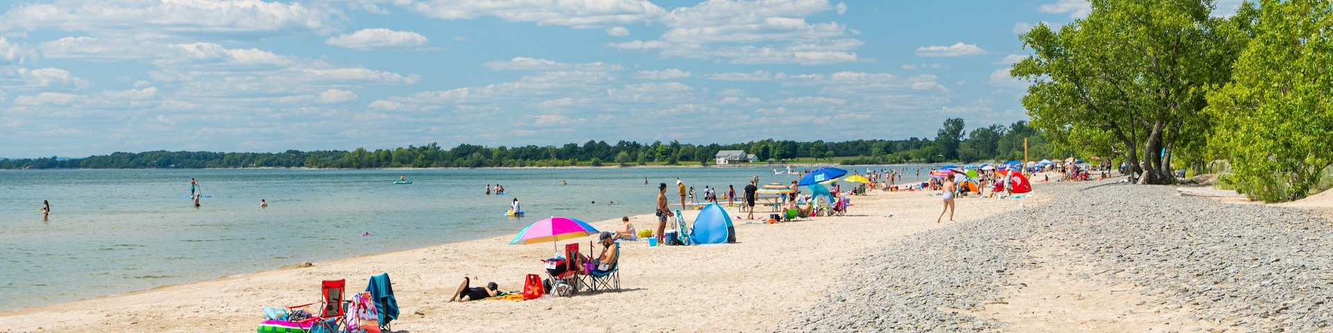 North Beach Provincial Park which includes general coastal views and a sandy beach