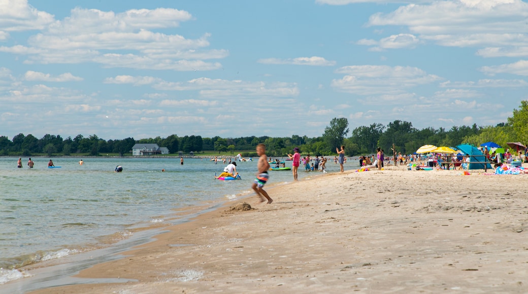 North Beach Provincial Park featuring a sandy beach and general coastal views