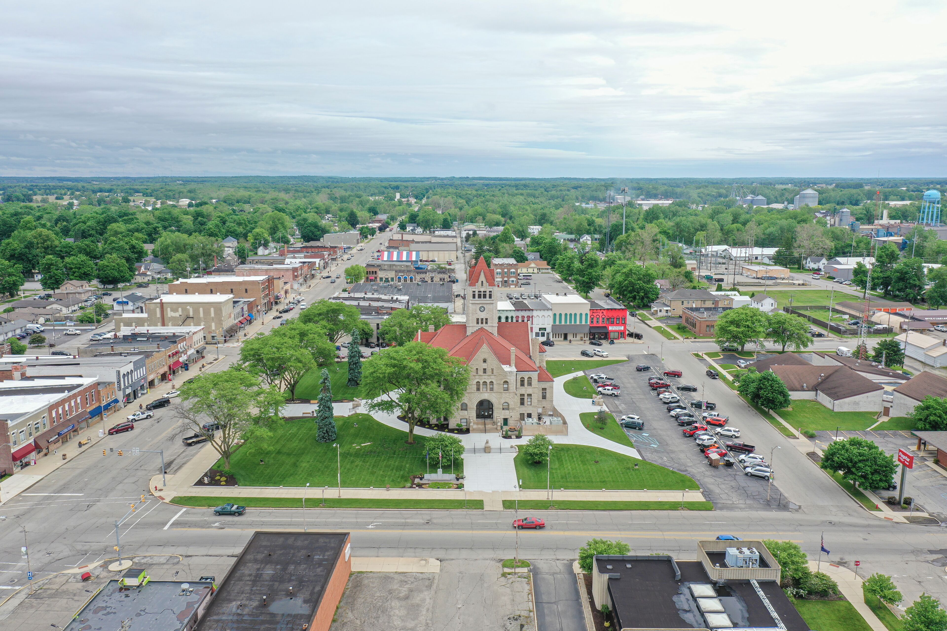Rochester courthouse square